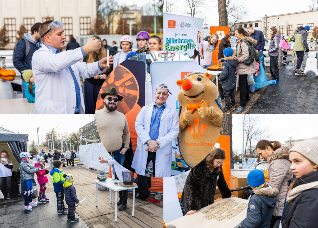 Jeż Bercik i Mistrzowie Energii rozgrzali krakowski Ice Park!
